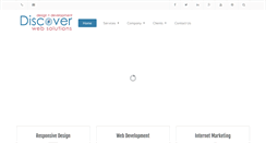 Desktop Screenshot of discoverwebsolutions.com